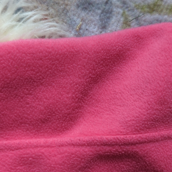 Columbia Hot Pink Fleece Zip Up Vest Small Zippered Pockets - Picture 5 of 9